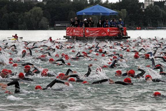 Triathlon Start Waldsee Ironman