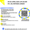 Flyer Ausstellung EU on tour Langen 29.04.2024