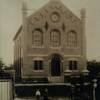 Historisches Foto der alten Langener Synagoge an der Dieburger Straße.