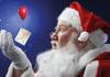 Weihnachtsmann mit Luftpost