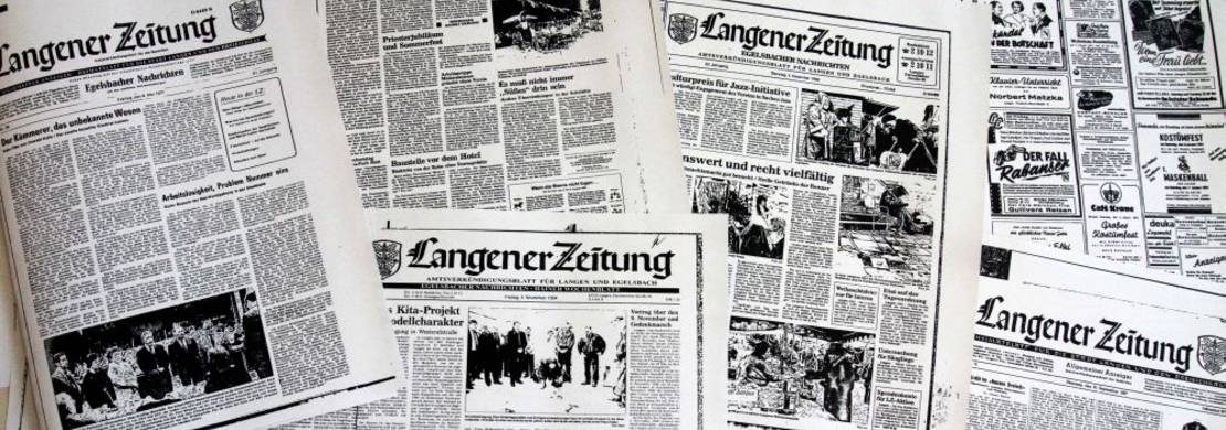 Zeitungsarchiv der Stadt Langen