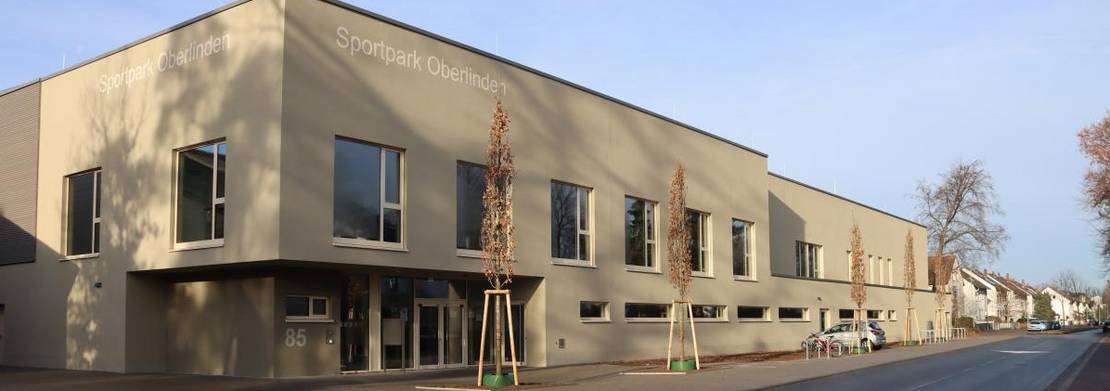 Vier-Felder-Halle im Sportpark Oberlinden ©Frank Stupp/Stadt Langen img 0901