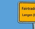 Banner Fairtrade-Stadt Langen