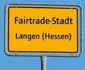 Banner Fairtrade-Stadt Langen