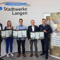 Vereinbarung zwischen Stadt, Stadtwerken und Bundeswehr © Schaible/Stadt Langen