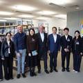 Chinesische Delegation besucht Stadtbücherei © Schaible/ Stadt Langen