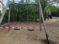 Brand Schaukel Spielplatz Tarsusplatz © KBL