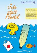 Klimapostkarte Jute statt Plastik