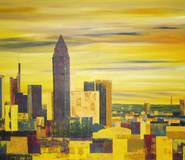 Ute Thomas   Skyline im Sommer 2003