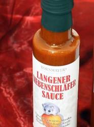 Langener Siebenschläfer Sauce, 250 ml - 7,70 Euro - erhältlich im Langener Rathaus und bei Bentrup Tee & mehr © Stadt Langen