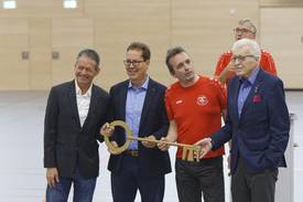 Einweihung Vier-Felder-Halle Foto: Markus Gath