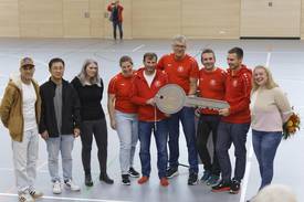 Einweihung Vier-Felder-Halle Foto: Markus Gath