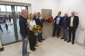 Einweihung Vier-Felder-Halle Foto: Markus Gath