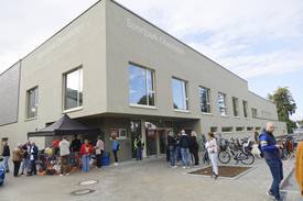 Einweihung Vier-Felder-Halle Foto: Markus Gath