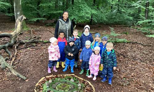 Waldwoche der Kita Wundertüte