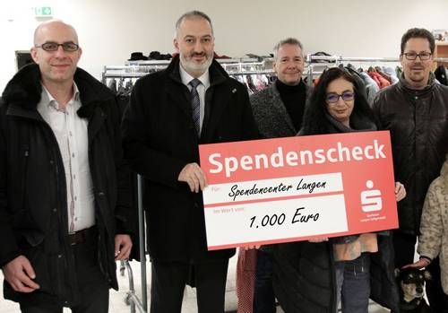 Spende NEOX Networks an Spendencenter [(c): Stadt Langen]