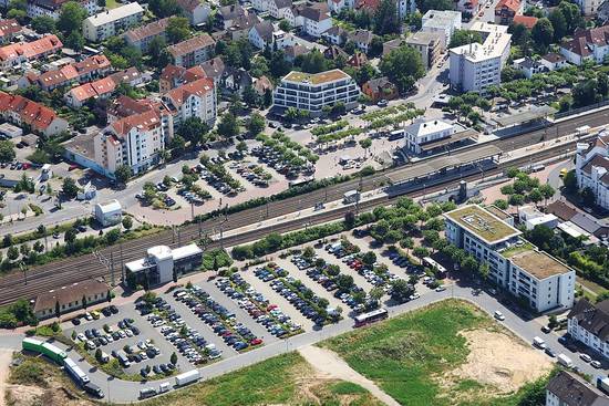 P+R-Platz Bahnhof Westseite © Axel Häsler