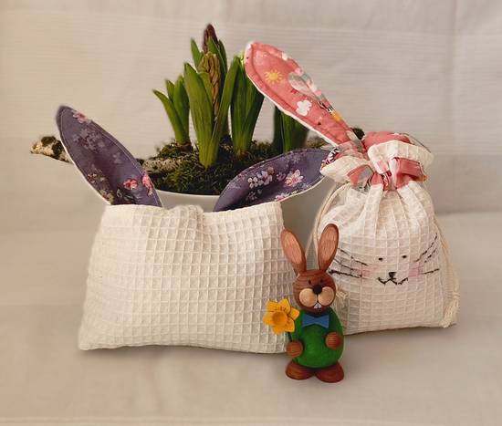 Hasenbeutel Kindernähkurs Allerhand © Allerhand