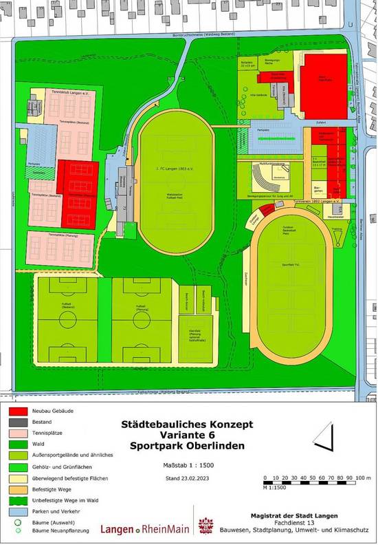 Konzept Sportpark Oberlinden