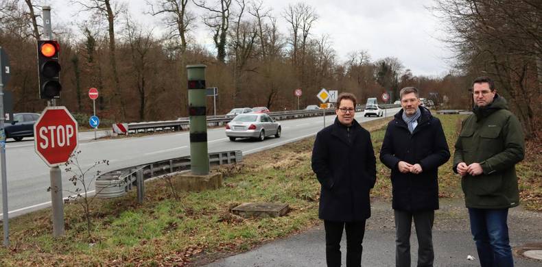 B 486 Staatssekretär © Markus Schaible/Stadt Langen