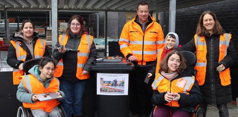 Projektwoche Legorampe Auffahrhilfe © Frank Stupp/Stadt Langen