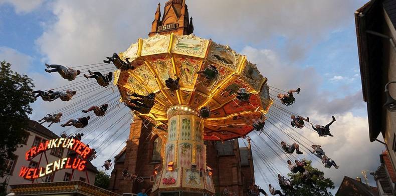 Ebbelwoifest Kettenkarussell © Sabine Dexheimer/Stadt Langen
