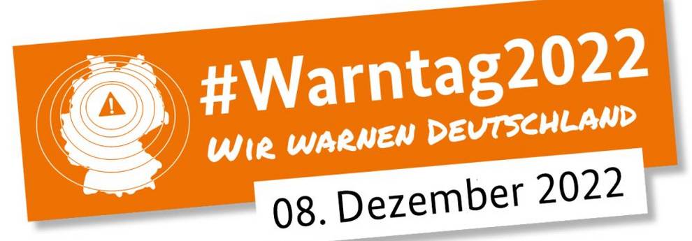 Banner Bundesweiter Warntag 8.12.2022