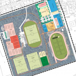 Sportpark Oberlinden - Planung